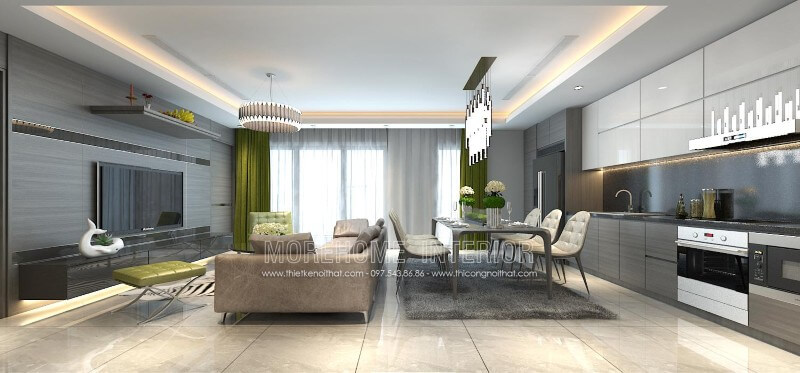 BST mẫu tủ bếp đẹp, tủ bếp đẹp hiện đại, tủ bếp An Cường, tủ bếp cao cấp sang trọng