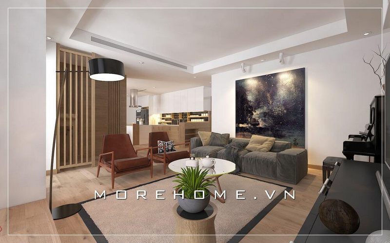 #22 mẫu thiết kế nhà chung cư đẹp, đẳng cấp với sofa hiện đại 2022-2024